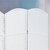 【京好】折叠屏风 现代简约环保实木隔断玄关 创意酒店办公室家居G157（4片起售）(封底白色一片 每片高170宽40)第3张高清大图