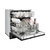 Midea/美的 WQP8-3906-CN洗碗机家用全自动嵌入式洗碗机智能除菌第2张高清大图