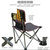 户外野营折叠桌椅套装 便携桌椅五件套休闲烧烤自驾桌椅T8806(商家自定义)第2张高清大图
