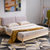 皮耐迪 北欧风格实木床白蜡木日式现代简约靠背1.5米1.8双人主卧软包床(床+床垫+床头柜*1)第2张高清大图