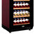 索比亚SY68智能恒温红酒柜 茶叶柜 冷藏柜 冰吧展示柜(红色明拉手平架)第5张高清大图