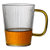 日式玻璃耐热水杯带把手家用杯子夏季ins风茶杯咖啡杯高颜值喝水(9012二条水杯6只+铁艺晾杯架 默认版本)第5张高清大图