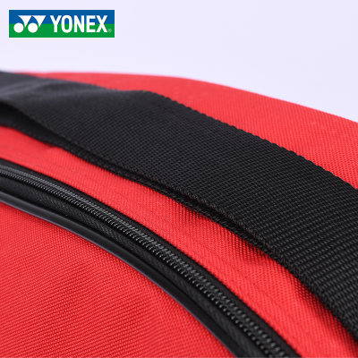 新款尤尼克斯羽毛球包双肩单肩手提专业yy矩形方包背包BA42023CR(红色)