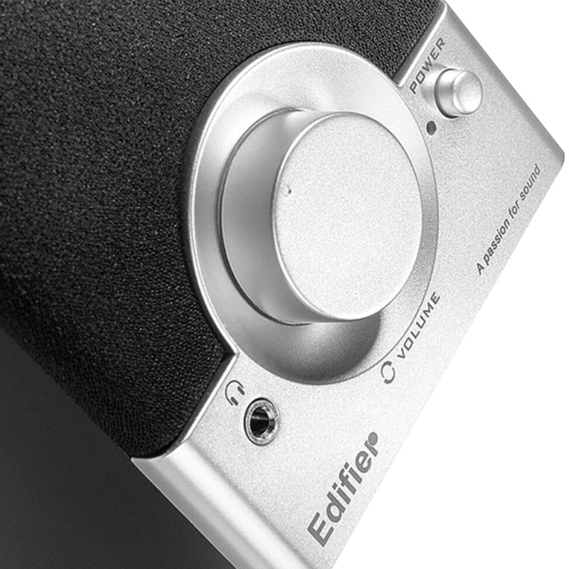 漫步者edifierr18t20声道木质多媒体音箱黑色