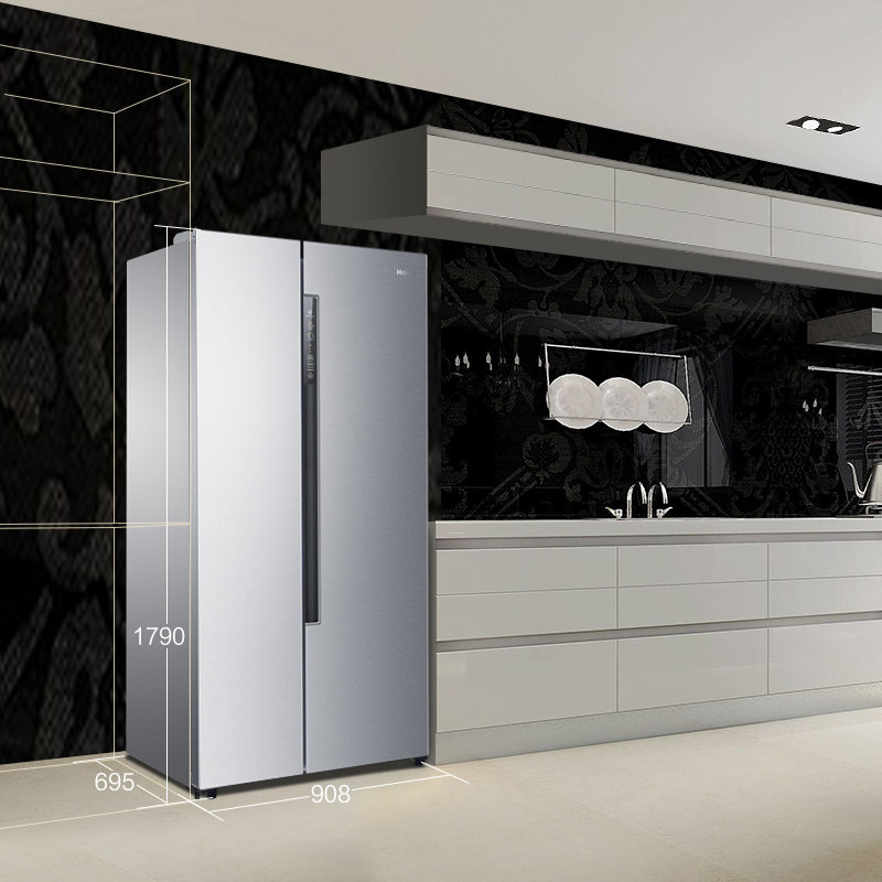 572升智能变频风冷对开门冰箱 低温净味 节能静音 bcd-572wdenu1