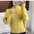 女式时尚针织毛衣9529(粉红色 均码)第4张高清大图