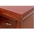 华杭 办公桌班台老板桌油漆办公桌实木贴皮班台 HH-BT2001(红胡桃色 油漆)第5张高清大图