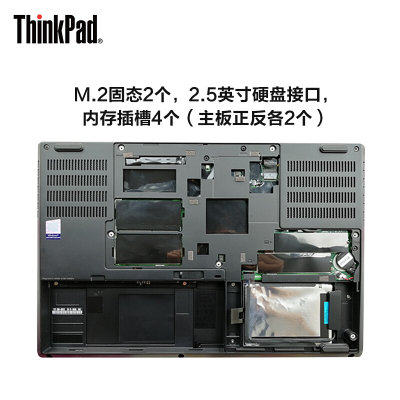 联想ThinkPad P52系列 15.6英寸移动图形处理工作站 商务高端笔记本电脑(【P52-09CD】i7-8750HQ 8G内存 1TB机械 P1000-4G独显 指纹识别 背光键盘 FHD高清屏 Win10系统 三年质保)