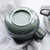 丹麦VIVA Ella系列陶瓷咖啡茶杯带碟茶杯茶具套装250ml 国美厨空间(薄荷深绿)第3张高清大图
