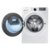 三星（SAMSUNG）WW90K7415OW/SC 安心添 智能变频全自动滚筒洗衣机(白色 9公斤)第3张高清大图