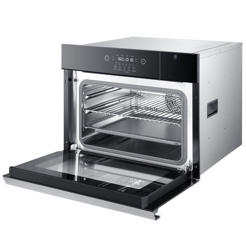 华帝vatti蒸烤一体机jyq50ya01蒸烤智能二合一黑玻璃