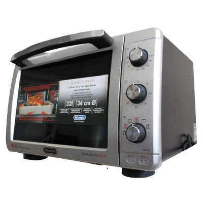 德龙（Delonghi）EO32852 电烤箱 32L 家用大容量 瓷釉银石内胆 多功能 烘培工具
