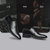 Zero零度男鞋皮鞋2021新品男士经典商务休闲鞋时尚系带正装尖头鞋男(黑色系带 40)第6张高清大图