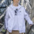 Adidas阿迪达斯外套男装 新款运动服透气休闲连帽梭织夹克开衫GQ0602(白色 3XL)第3张高清大图