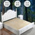 简约板式床实木床+床头柜YW-JG002(默认)第2张高清大图