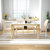 a家家具 现代简约餐桌椅组合小户型家用一桌四椅长方形大理石餐桌(原木色 一桌四椅)第3张高清大图