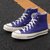 Converse匡威女鞋2022新款Chuck 70高帮紫色休闲帆布鞋板鞋170550(170550/主图款 37.5)第5张高清大图