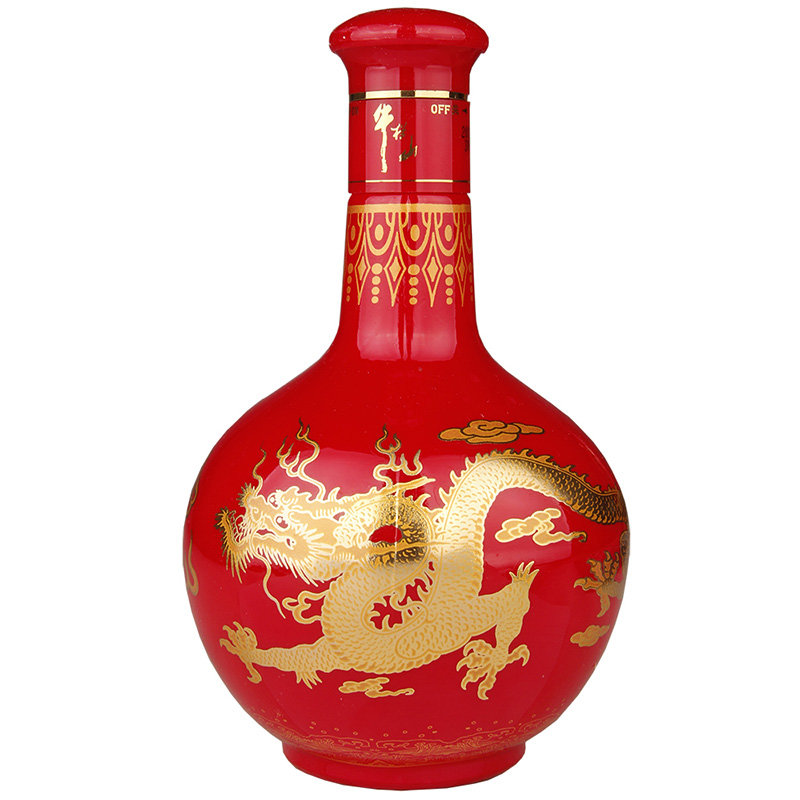 38度百年牛栏山十年红盒500ml清香型