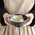 日式一人食餐具套装单人碗筷套装可爱组合碗盘一套精致碗碟家用碗(猫咪一人食餐具+面碗+木勺 6寸碗)第4张高清大图