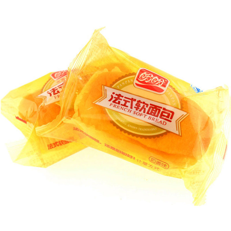 国美自营盼盼休闲零食小零食糕点法式软面包奶香味400克