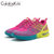 CaldiceKris（中国CK）透气网布轻便飞织运动女鞋CK-X861(黑色 40)第4张高清大图