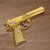 黄金白银沙鹰 手枪模型 精美沙漠之鹰 全金属可拆卸 cf穿越火线(金色)第5张高清大图
