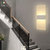 东联LED壁灯床头灯客厅卧室阳台过道楼梯创意简约现代墙壁灯B20(暖光12W小号黑色)第4张高清大图