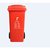 垃圾桶户外环卫干湿分离法耐垃圾分类垃圾桶大号可回收物240L加厚桶-红色JMQ-059第2张高清大图