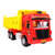 酷米玩具 儿童玩具汽车模型自卸工程车运输装卸卡车原厂仿真音乐讲故事汽车 KM6003/D(红色)第4张高清大图