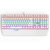 有线键盘 游戏键盘 机械键盘  108键混光键盘 吃鸡键盘 电脑键盘 白色 青轴(白色 V760)第2张高清大图