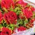 爱*鲜花速递33朵红玫瑰花束生日节日送花北京杭州广州鲜花速递(19枝)第4张高清大图