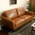 TIMI 现代简约PU沙发 日式PU沙发组合 小户型沙发组合 北欧时尚沙发(咖啡色 脚踏)第3张高清大图