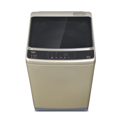 TCL 8.5公斤 免污免清洗全自动波轮洗衣机 可拆卸波轮 (皓月银) XQM85-307S 流沙金