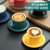 欧式咖啡杯套装陶瓷碟套装时尚高颜值设计英式下午茶套裝花茶杯(罗马柱咖啡杯-蓝)第2张高清大图