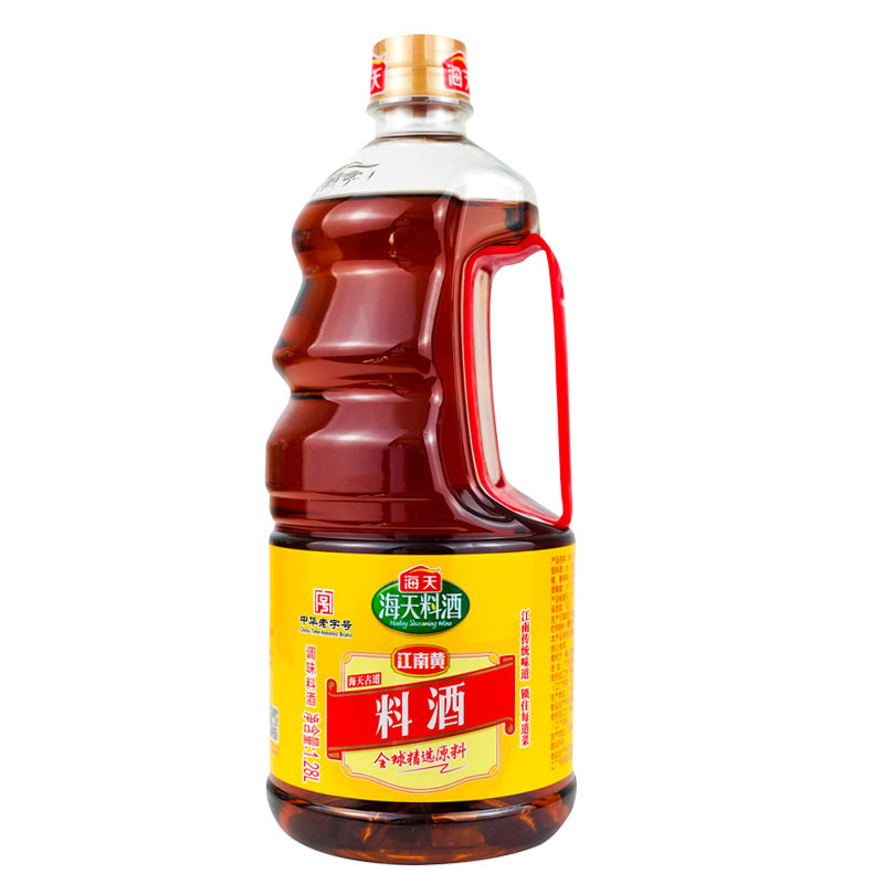 海天古道料酒1.28l 加入黄酒料酒 2021年6月26日生产(1瓶)