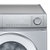SIEMENS/西门子10公斤 WB45VM080W  变频滚筒洗衣机 大容量 变频触控 智能除渍 90度高温筒自洁第3张高清大图