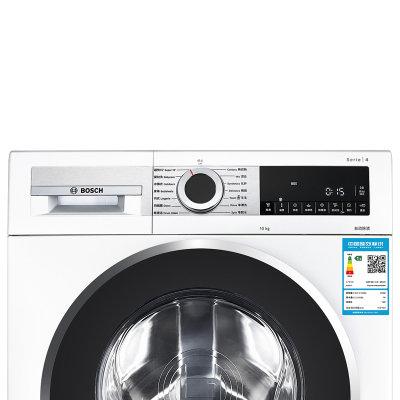 博世(BOSCH) 10公斤 WBUM45000W 大容量变频滚筒洗衣机 自动除渍 婴幼洗 高温 筒清洁