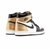耐克Nike Air Jordan 1 OG NRG Gold Toe AJ1 乔1黑金脚趾高帮鞋 861428-007(黑金色 45)第4张高清大图