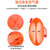 游泳浮标成人跟屁虫安全加厚双气囊跟屁虫游泳包成人游泳装备浮漂救生球(F-801普通气嘴+（颜色随机)第3张高清大图