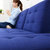 奥古拉 沙发床 双人小户型多功能布艺沙发 可折叠带收纳(布艺绿色款 其他)第5张高清大图