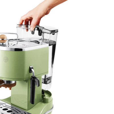 德龙（DeLonghi）ECO310.VGR半自动泵压式咖啡机（橄榄绿）