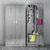 不锈钢清洁柜保洁工具柜拖把扫把卫生柜阳台收纳柜储物柜储藏柜(1.3mm 双门清洁柜 （201不锈钢）)第5张高清大图