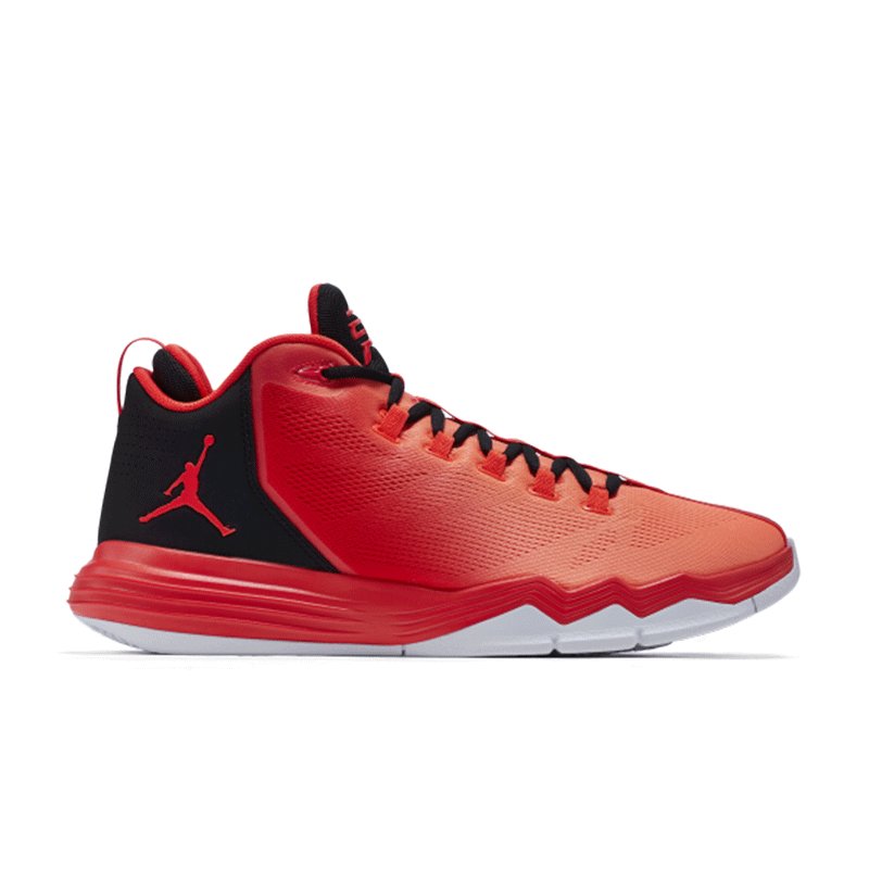 nike耐克男鞋2016款jordan cp3.ix ae 保罗篮球鞋845340(红色 44)