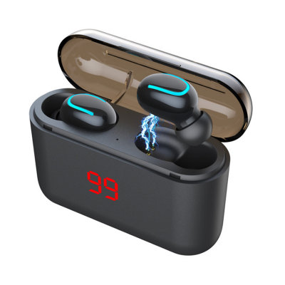 Q32真无线双耳蓝牙耳机 隐形运动跑步小型MINI迷你微型一对男女通用蓝牙5.0苹果oppo华为vivo入耳头戴式挂耳塞