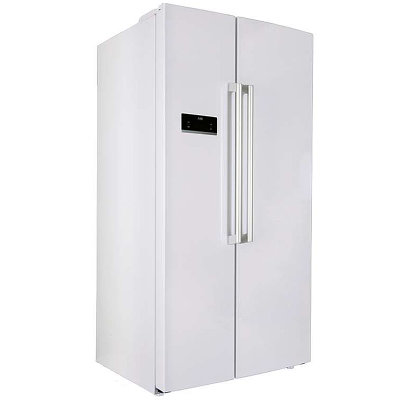 美菱（Meiling）BCD-568WPCF 568升L变频 对开门冰箱（白色） 0.1度变频技术，节能保鲜更静音！