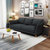 TIMI天米 北欧沙发 布艺沙发 家用小户型沙发组合(粉色 三人位)第4张高清大图
