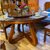 安居汇实木圆餐桌金丝黄檀1.3米第5张高清大图