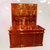 红木家具1.4米红木书桌实木办公桌小班台书柜组合红檀木(其他 一对书柜)第2张高清大图