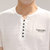 短袖T恤男套装V领2017夏季新款休闲T恤衫男士纯色短裤(白色上衣+黑色裤子 M)第5张高清大图