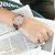 阿玛尼（Emporio Armani)手表 皮质表带男士休闲时尚防水石英腕表(AR2074)第3张高清大图